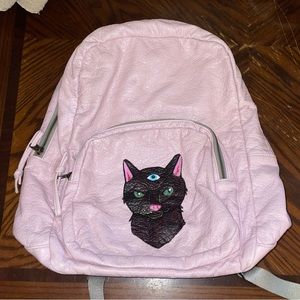 Third Eye Black Cat Backpack